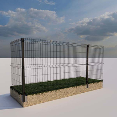 Simple / Double clôture filaire, Cloture Construction